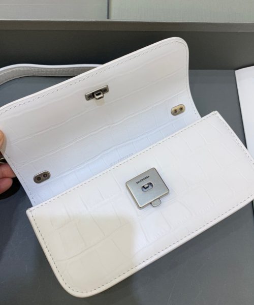 Balenciaga Gossip Small On Chain Shoulder Bag White, For Women, Women's Bags 7.4in/19cm