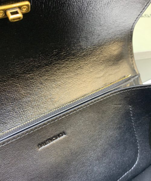 Balenciaga Gossip Small Shoulder Bag Black, For Women, Women's Bags 9.1in/23cm