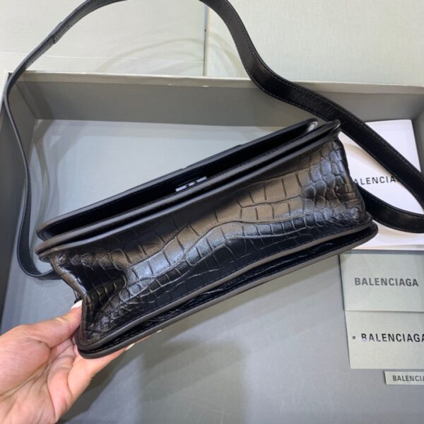 Balenciaga Gossip Small Shoulder Bag Black, For Women, Women's Bags 9.1in/23cm