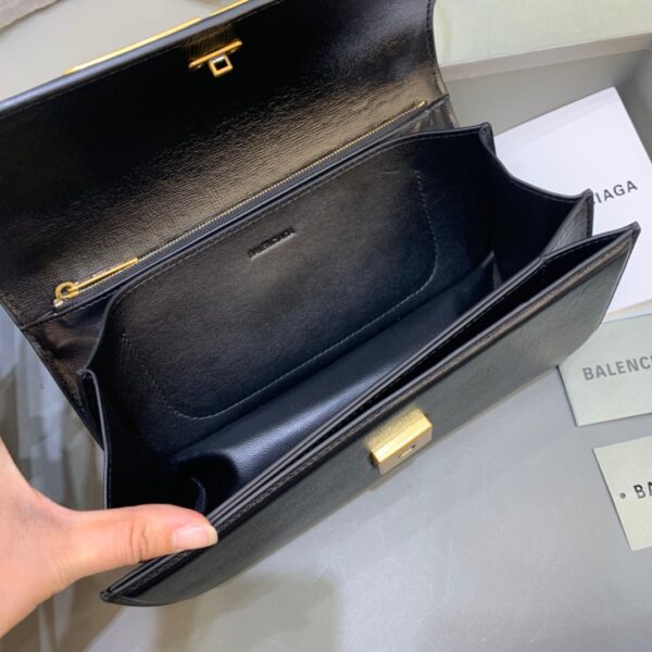 Balenciaga Gossip Small Shoulder Bag Black, For Women, Women's Bags 9.1in/23cm