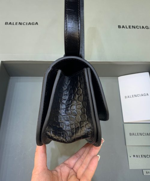Balenciaga Gossip Small Shoulder Bag Black, For Women, Women's Bags 9.1in/23cm