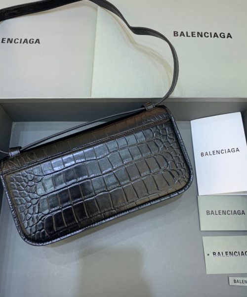 Balenciaga Gossip Small Shoulder Bag Black, For Women, Women's Bags 9.1in/23cm
