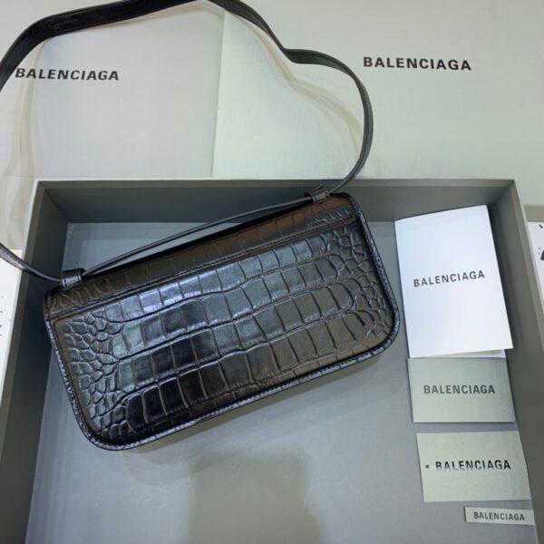 Balenciaga Gossip Small Shoulder Bag Black, For Women, Women's Bags 9.1in/23cm