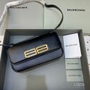 Balenciaga Gossip Small Shoulder Bag Black, For Women, Women's Bags 9.1in/23cm