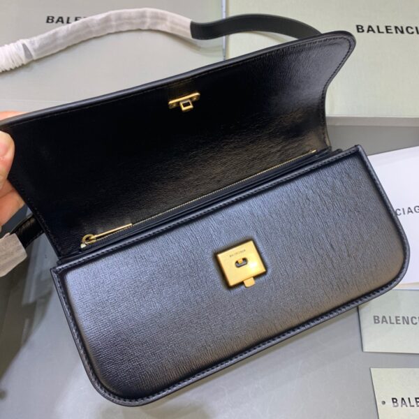 Balenciaga Gossip Small Shoulder Bag Black, For Women, Women's Bags 9.1in/23cm