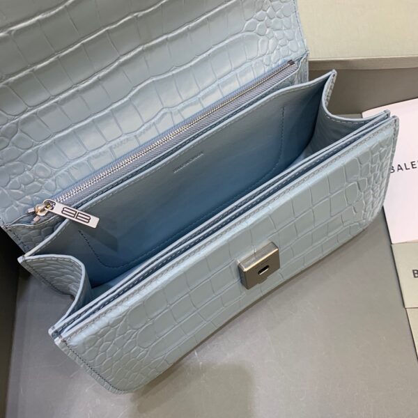 Balenciaga Gossip Small Shoulder Bag Blue, For Women, Women's Bags 9.1in/23cm