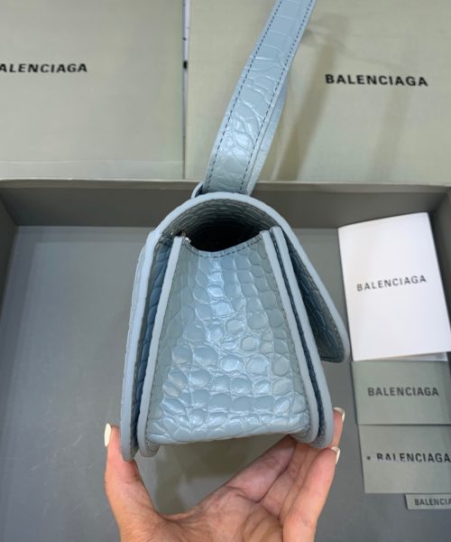 Balenciaga Gossip Small Shoulder Bag Blue, For Women, Women's Bags 9.1in/23cm