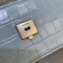 Balenciaga Gossip Small Shoulder Bag Blue, For Women, Women's Bags 9.1in/23cm