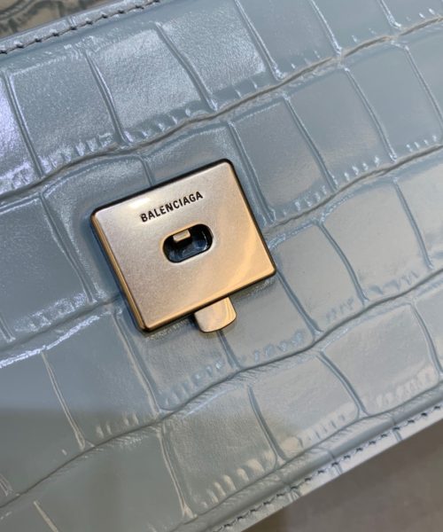 Balenciaga Gossip Small Shoulder Bag Blue, For Women, Women's Bags 9.1in/23cm