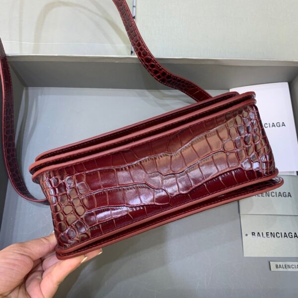 Balenciaga Gossip Small Shoulder Bag Dark Red, For Women, Women's Bags 9.1in/23cm