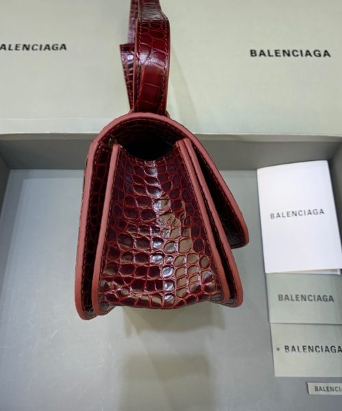 Balenciaga Gossip Small Shoulder Bag Dark Red, For Women, Women's Bags 9.1in/23cm