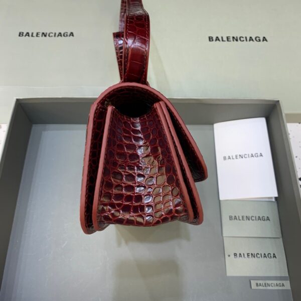 Balenciaga Gossip Small Shoulder Bag Dark Red, For Women, Women's Bags 9.1in/23cm