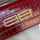 Balenciaga Gossip Small Shoulder Bag Dark Red, For Women, Women's Bags 9.1in/23cm
