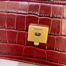Balenciaga Gossip Small Shoulder Bag Dark Red, For Women, Women's Bags 9.1in/23cm