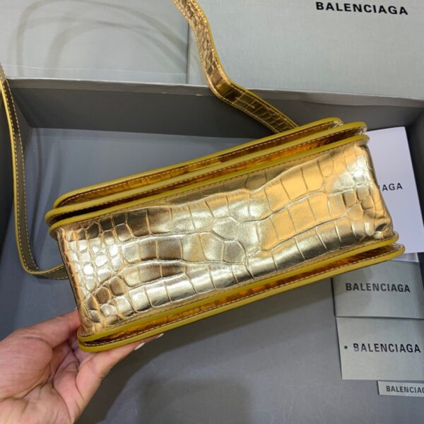 Balenciaga Gossip Small Shoulder Bag Gold, For Women, Women's Bags 9.1in/23cm