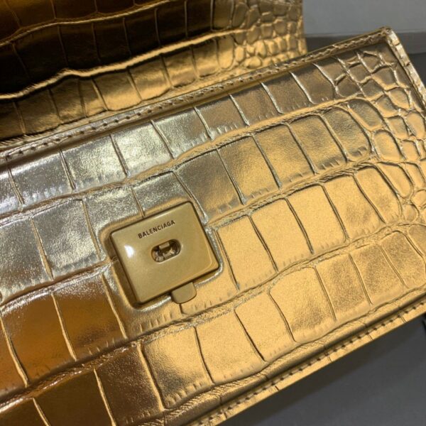 Balenciaga Gossip Small Shoulder Bag Gold, For Women, Women's Bags 9.1in/23cm