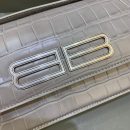 Balenciaga Gossip Small Shoulder Bag Gray, For Women, Women's Bags 9.1in/23cm