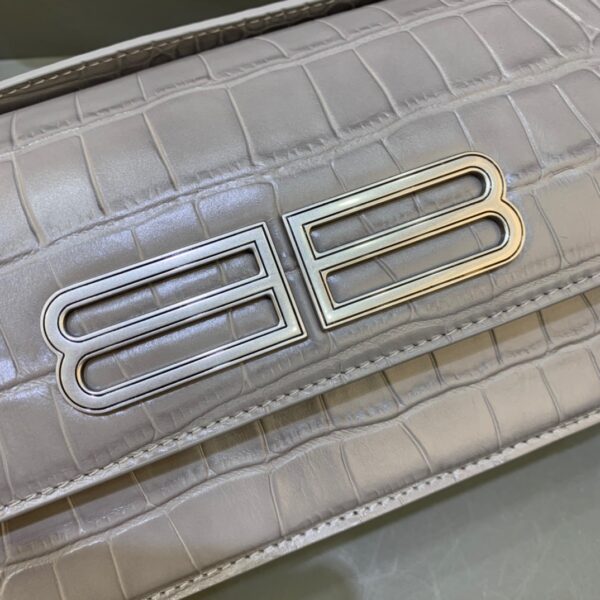 Balenciaga Gossip Small Shoulder Bag Gray, For Women, Women's Bags 9.1in/23cm