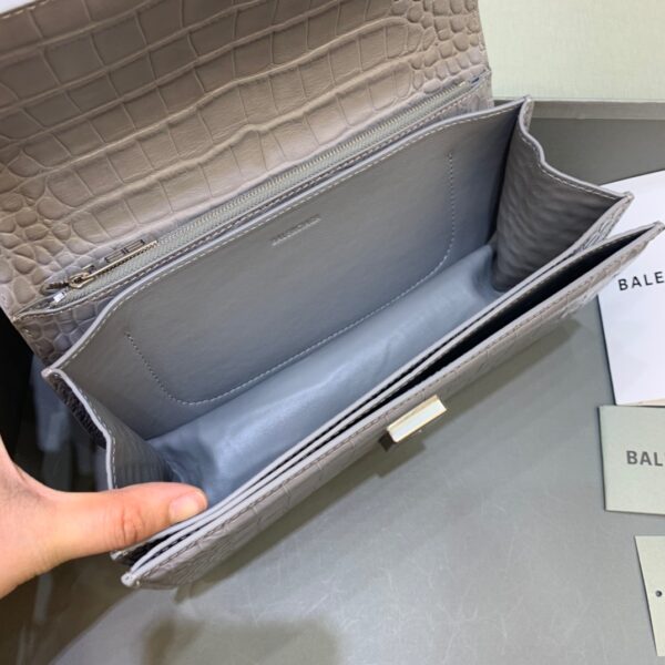 Balenciaga Gossip Small Shoulder Bag Gray, For Women, Women's Bags 9.1in/23cm