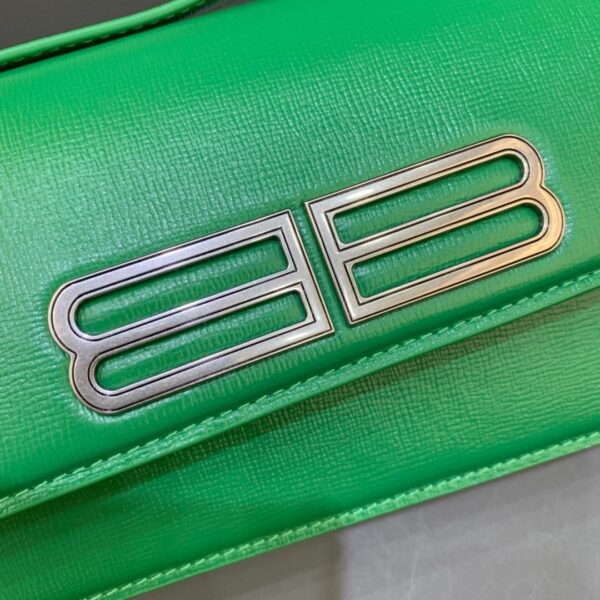 Balenciaga Gossip Small Shoulder Bag Green, For Women, Women's Bags 9.1in/23cm