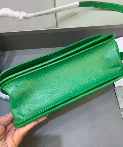 Balenciaga Gossip Small Shoulder Bag Green, For Women, Women's Bags 9.1in/23cm