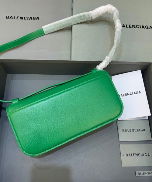 Balenciaga Gossip Small Shoulder Bag Green, For Women, Women's Bags 9.1in/23cm