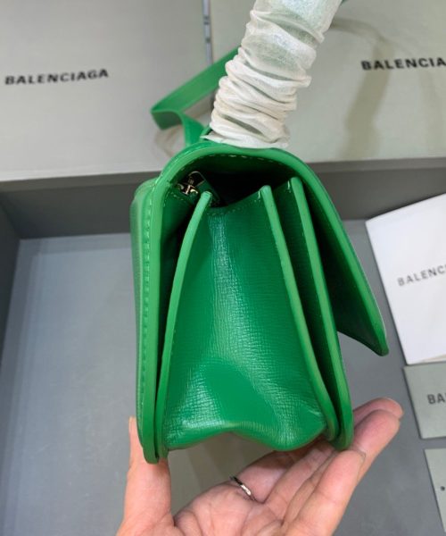 Balenciaga Gossip Small Shoulder Bag Green, For Women, Women's Bags 9.1in/23cm