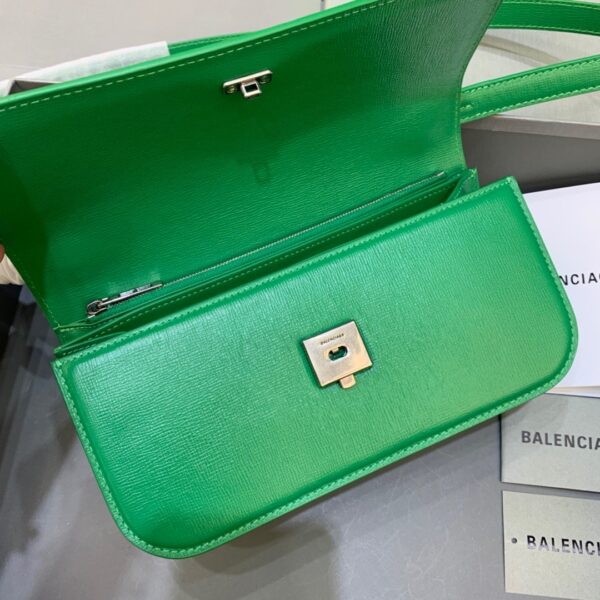 Balenciaga Gossip Small Shoulder Bag Green, For Women, Women's Bags 9.1in/23cm