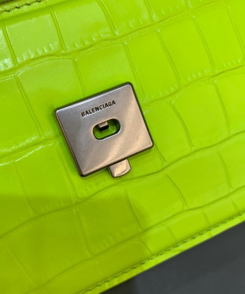 Balenciaga Gossip Small Shoulder Bag Green Neon, For Women, Women's Bags 9.1in/23cm