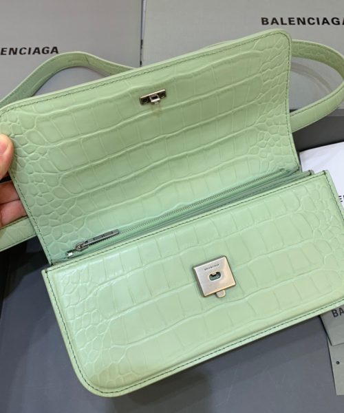 Balenciaga Gossip Small Shoulder Bag Light Green, For Women, Women's Bags 9.1in/23cm