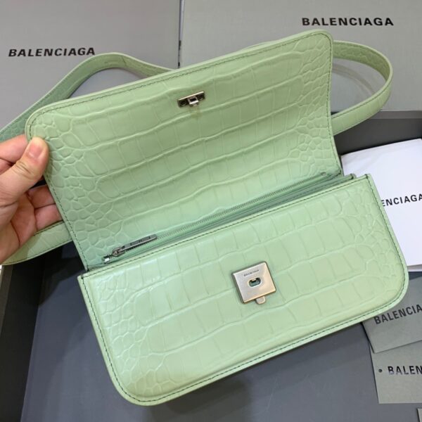 Balenciaga Gossip Small Shoulder Bag Light Green, For Women, Women's Bags 9.1in/23cm