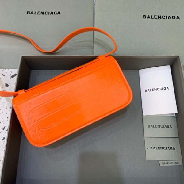 Balenciaga Gossip Small Shoulder Bag Orange, For Women, Women's Bags 9.1in/23cm