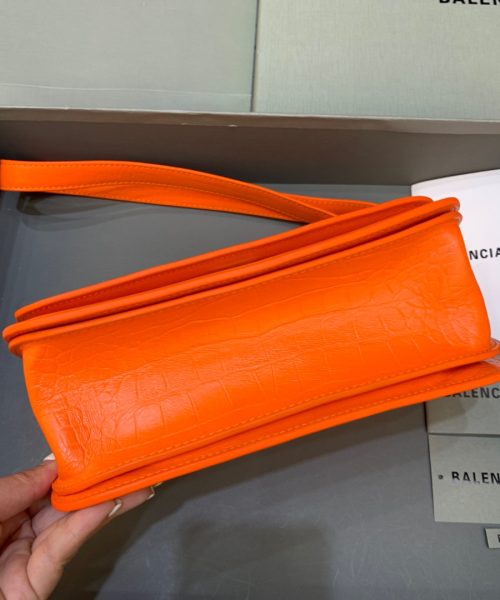Balenciaga Gossip Small Shoulder Bag Orange, For Women, Women's Bags 9.1in/23cm