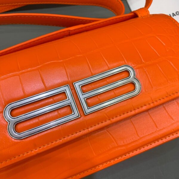 Balenciaga Gossip Small Shoulder Bag Orange, For Women, Women's Bags 9.1in/23cm
