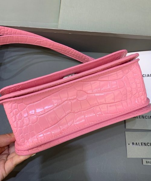 Balenciaga Gossip Small Shoulder Bag Pink, For Women, Women's Bags 9.1in/23cm