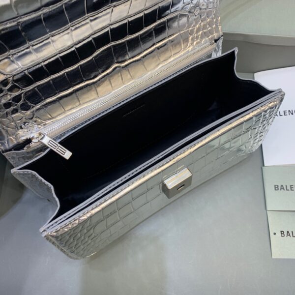 Balenciaga Gossip Small Shoulder Bag Sliver, For Women, Women's Bags 9.1in/23cm