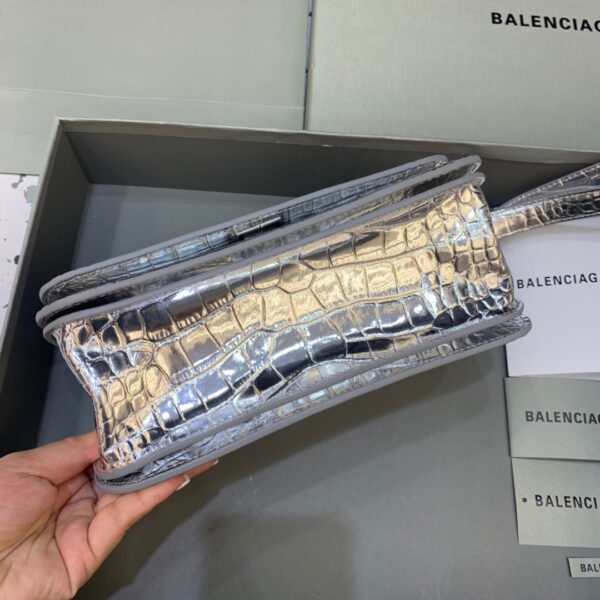 Balenciaga Gossip Small Shoulder Bag Sliver, For Women, Women's Bags 9.1in/23cm