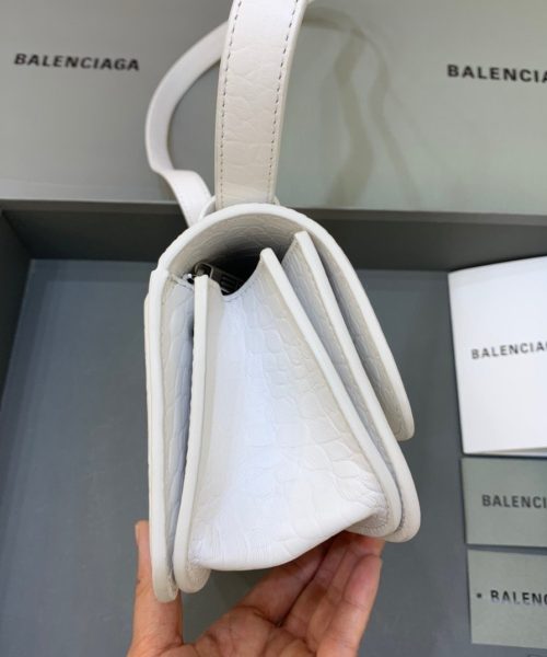 Balenciaga Gossip Small Shoulder Bag White, For Women, Women's Bags 9.1in/23cm