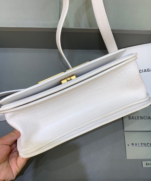 Balenciaga Gossip Small Shoulder Bag White, For Women, Women's Bags 9.1in/23cm