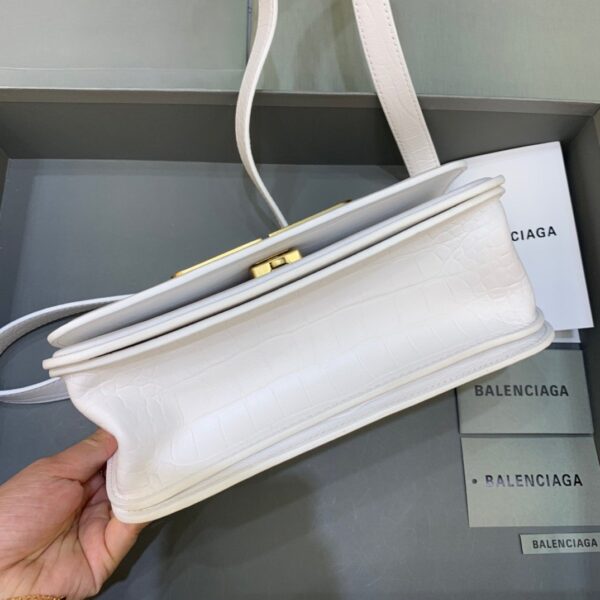Balenciaga Gossip Small Shoulder Bag White, For Women, Women's Bags 9.1in/23cm