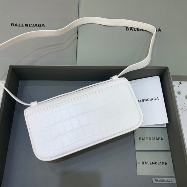 Balenciaga Gossip Small Shoulder Bag White, For Women, Women's Bags 9.1in/23cm