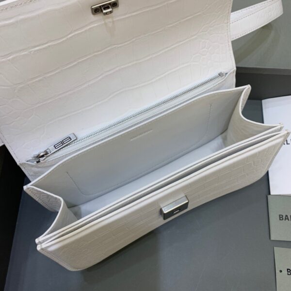 Balenciaga Gossip Small Shoulder Bag White, For Women, Women's Bags 9.1in/23cm