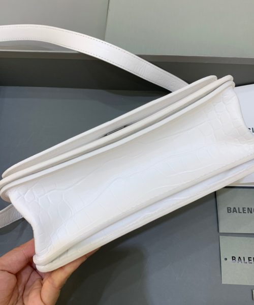Balenciaga Gossip Small Shoulder Bag White, For Women, Women's Bags 9.1in/23cm