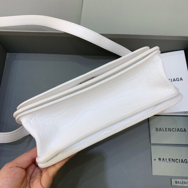 Balenciaga Gossip Small Shoulder Bag White, For Women, Women's Bags 9.1in/23cm