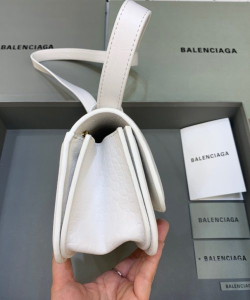Balenciaga Gossip Small Shoulder Bag White, For Women, Women's Bags 9.1in/23cm