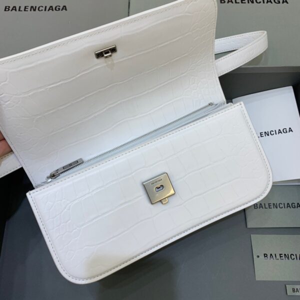 Balenciaga Gossip Small Shoulder Bag White, For Women, Women's Bags 9.1in/23cm