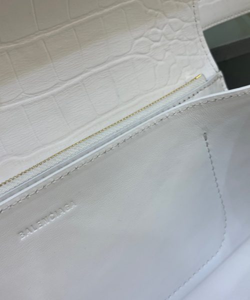 Balenciaga Gossip Small Shoulder Bag White, For Women, Women's Bags 9.1in/23cm