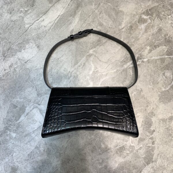 Balenciaga Hourglass Handbag In Black, For Women, Women's Bags 9.8in/25cm