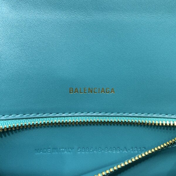 Balenciaga Hourglass Small Handbag In Blue, For Women, Women's Bags 9in/23cm