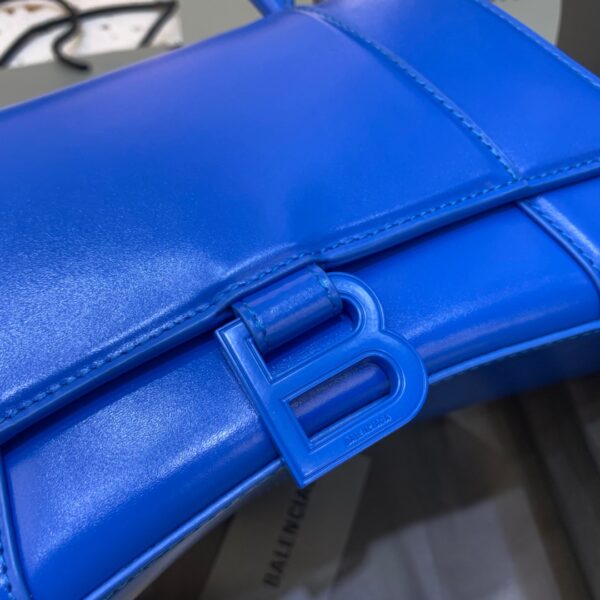 Balenciaga Hourglass Small Handbag In Dark Blue, For Women, Women's Bags 9in/23cm